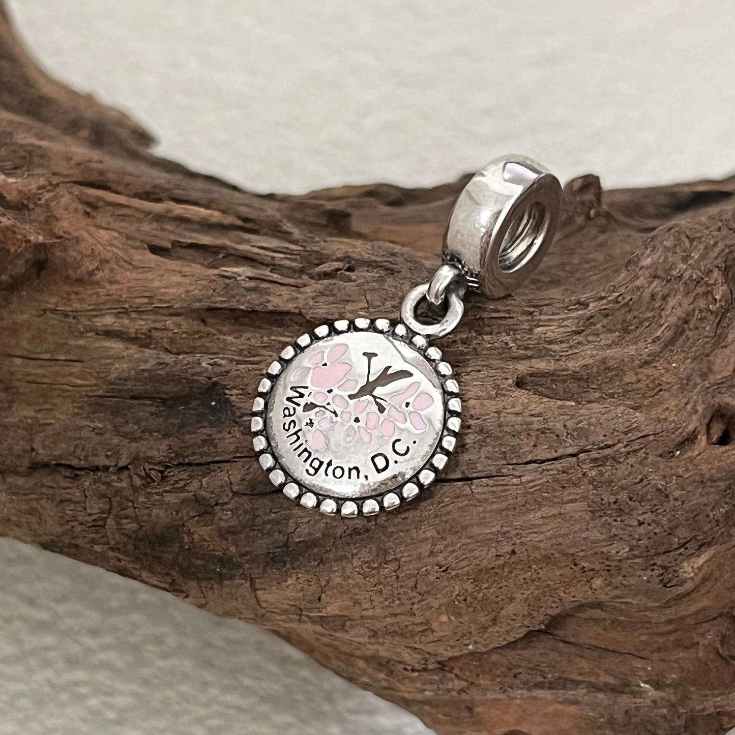 Washington, D.C. Cherry Blossom Exclusive Dangle Charm for Pandora Bracelet