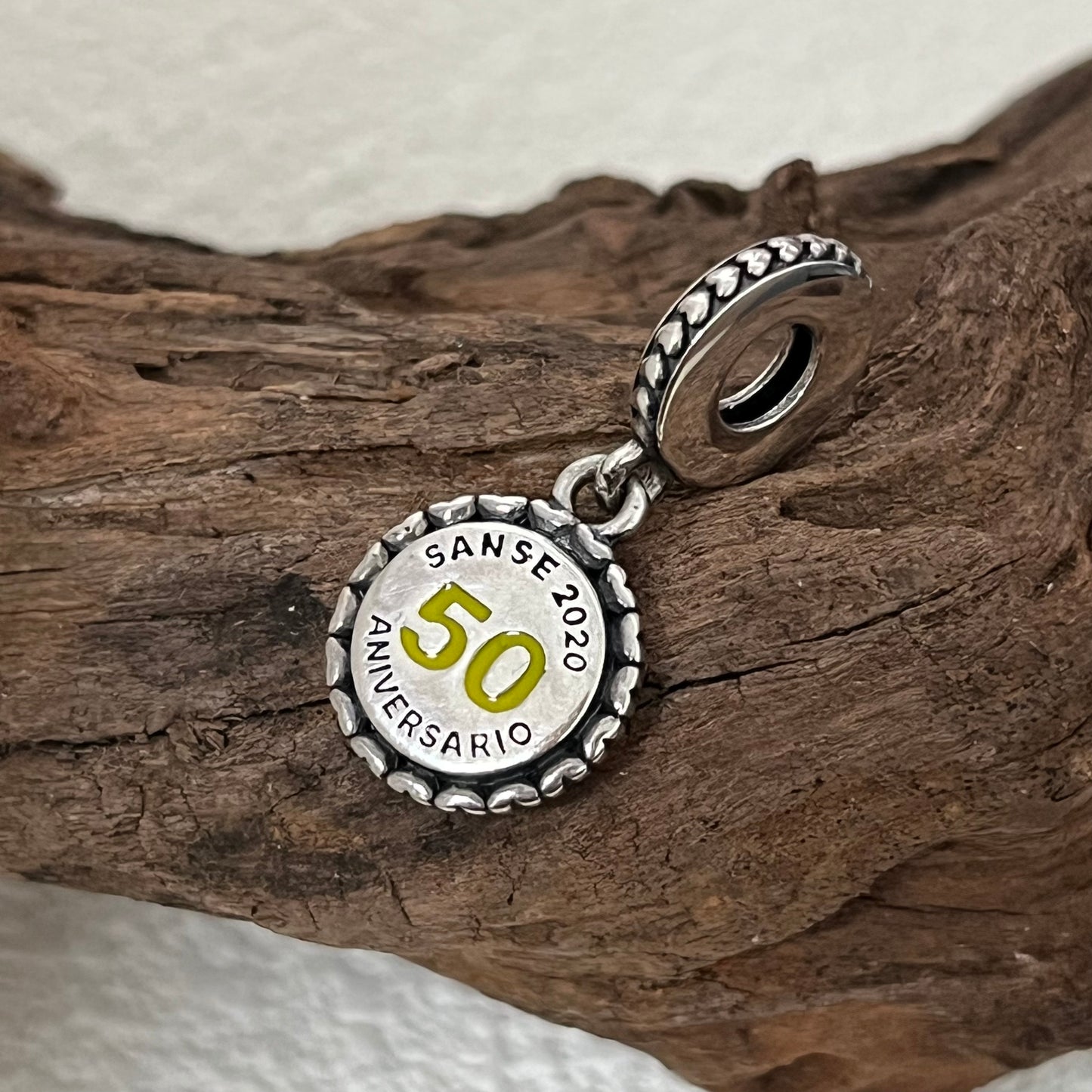 Puerto Rico Sanse 2020 50 Aniversario Exclusive Dangle Charm for Pandora Bracelet