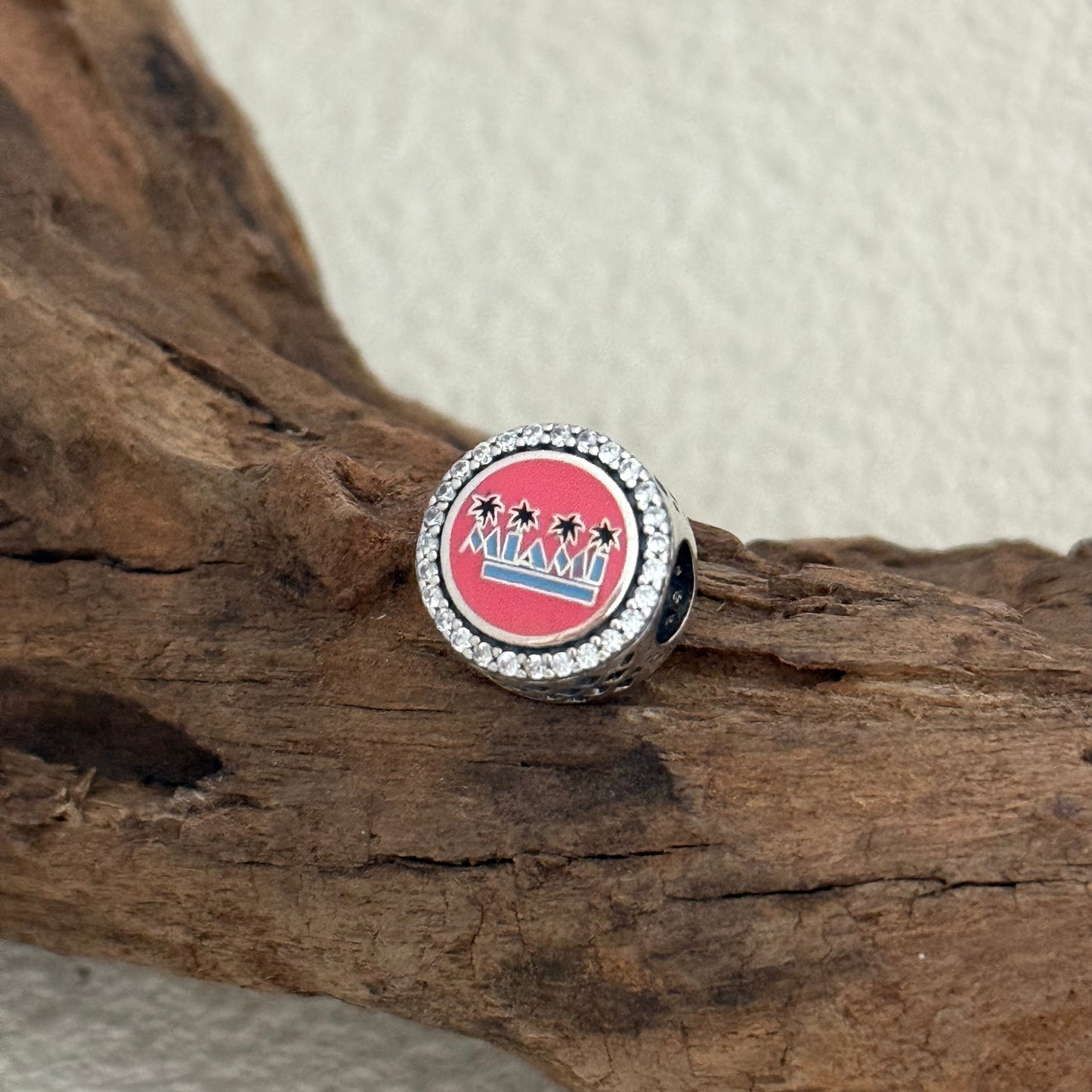 Miami Exclusive Bead Charm S925 Silver for Pandora Bracelet