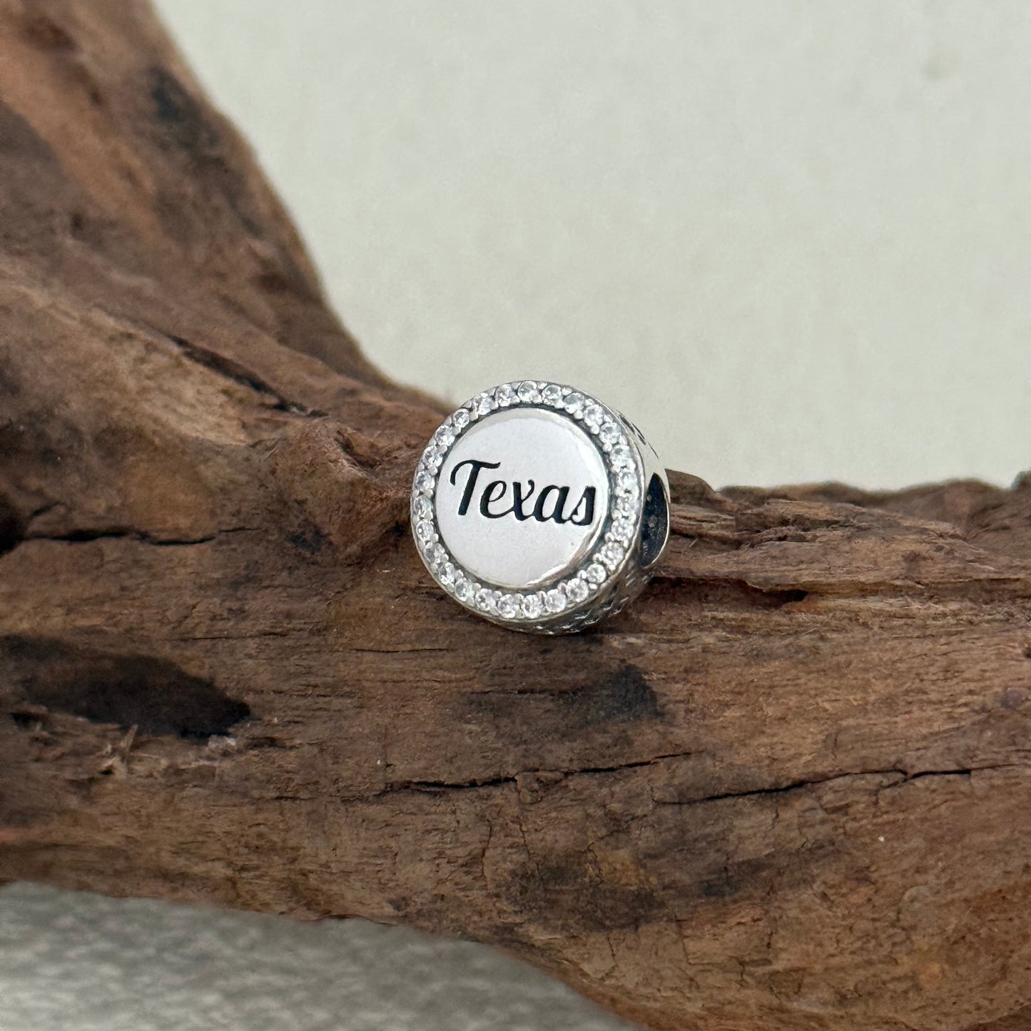 Texas Exclusive Bead Charm S925 Silver for Pandora Bracelet