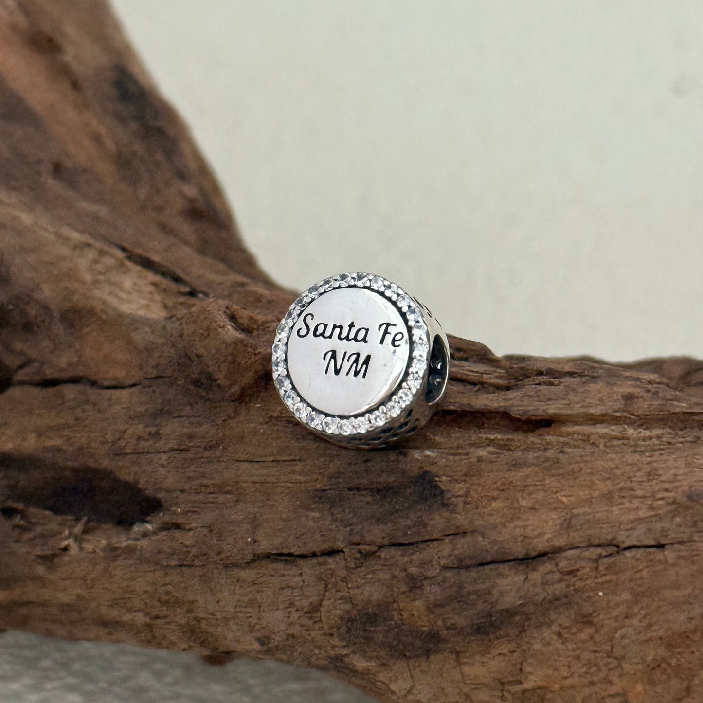 Santa Fe NM New Mexico Exclusive Bead Charm S925 Silver for Pandora Bracelet