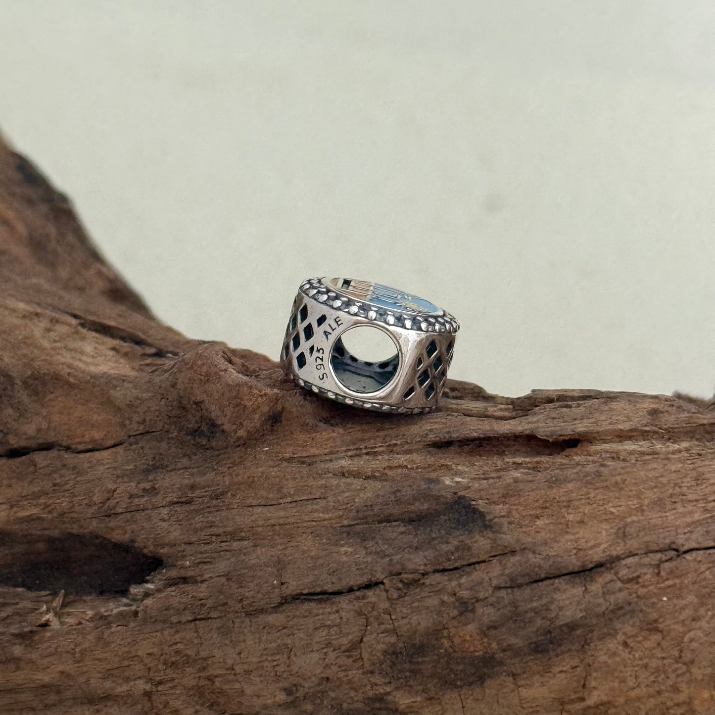 Windmill Curacao Exclusive Bead Charm S925 Silver for Pandora Bracelet