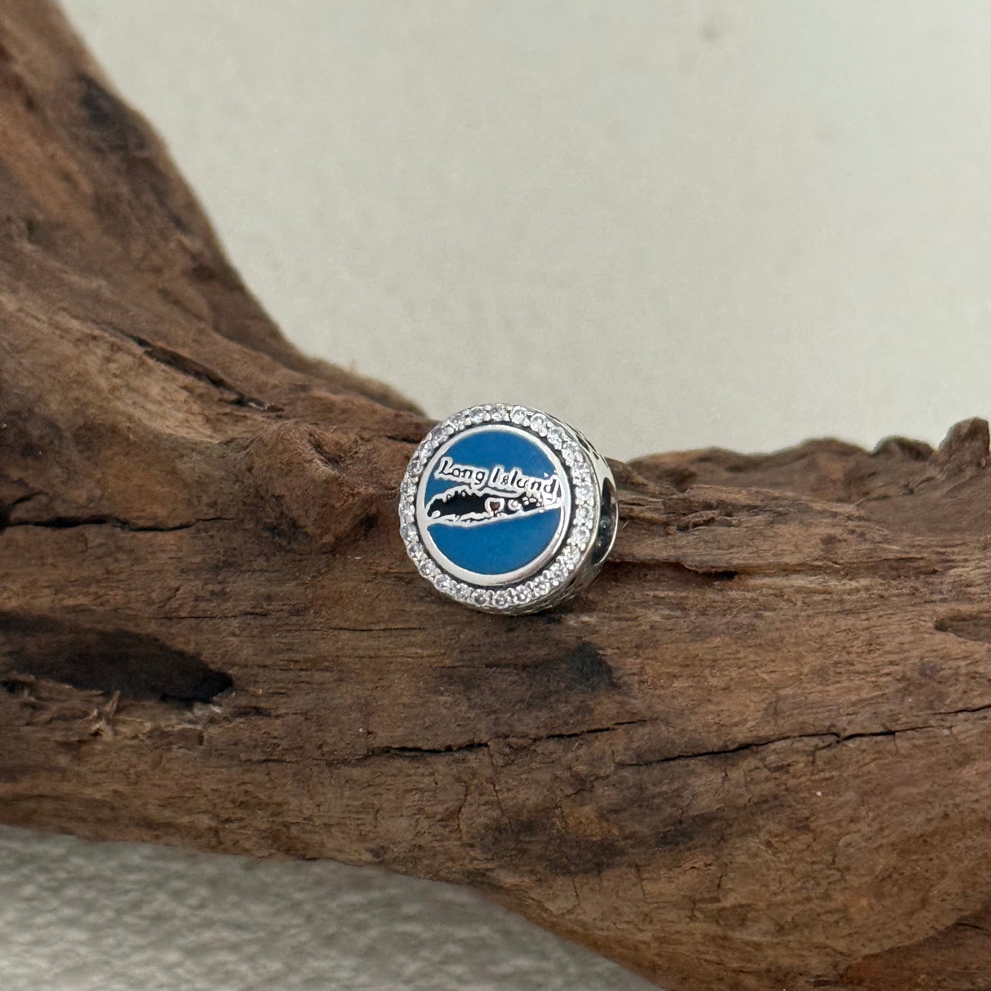 Long Island Exclusive Bead Charm S925 Silver for Pandora Bracelet