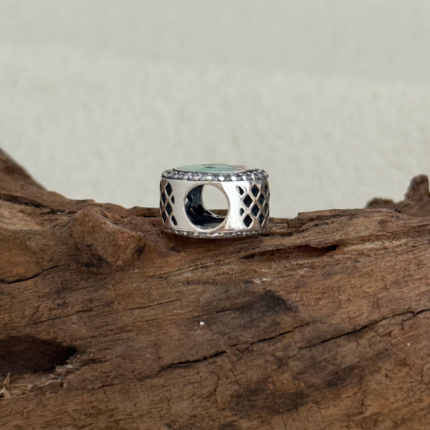 Miami Beach Exclusive Bead Charm S925 Silver for Pandora Bracelet