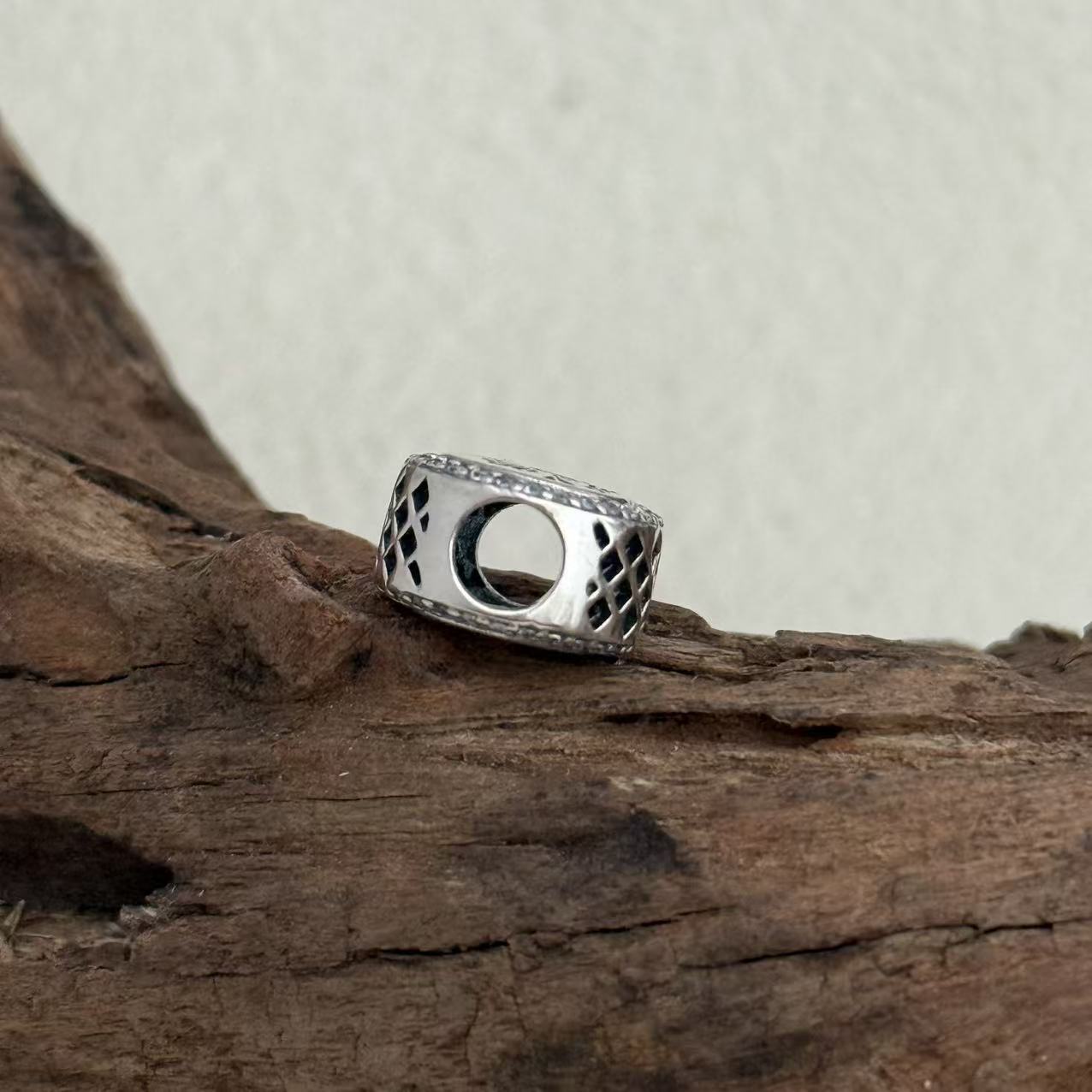 Hungarian Folk Motif Exclusive Bead Charm for Pandora Bracelet