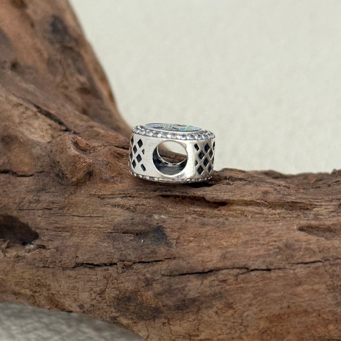Great Smoky Mountain Blue Ridge Mountain Life Exclusive Bead Charm S925 Silver for Pandora Bracelet
