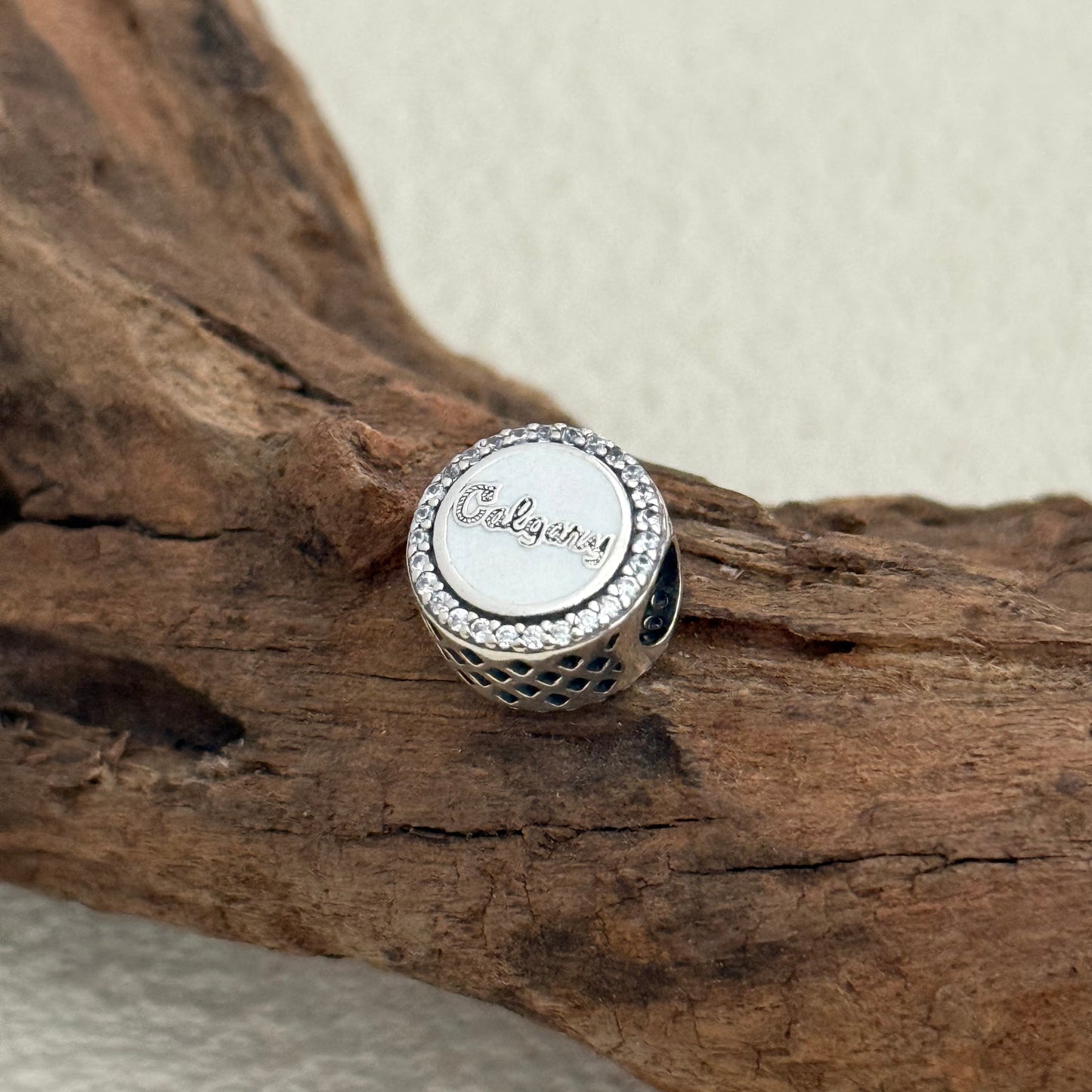 Calgary Red Cowboy hat Exclusive Bead Charm for Pandora Bracelet