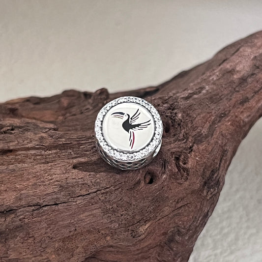 Belize Rainbow-billed Toucan Exclusive Bead Charm for Pandora Bracelet