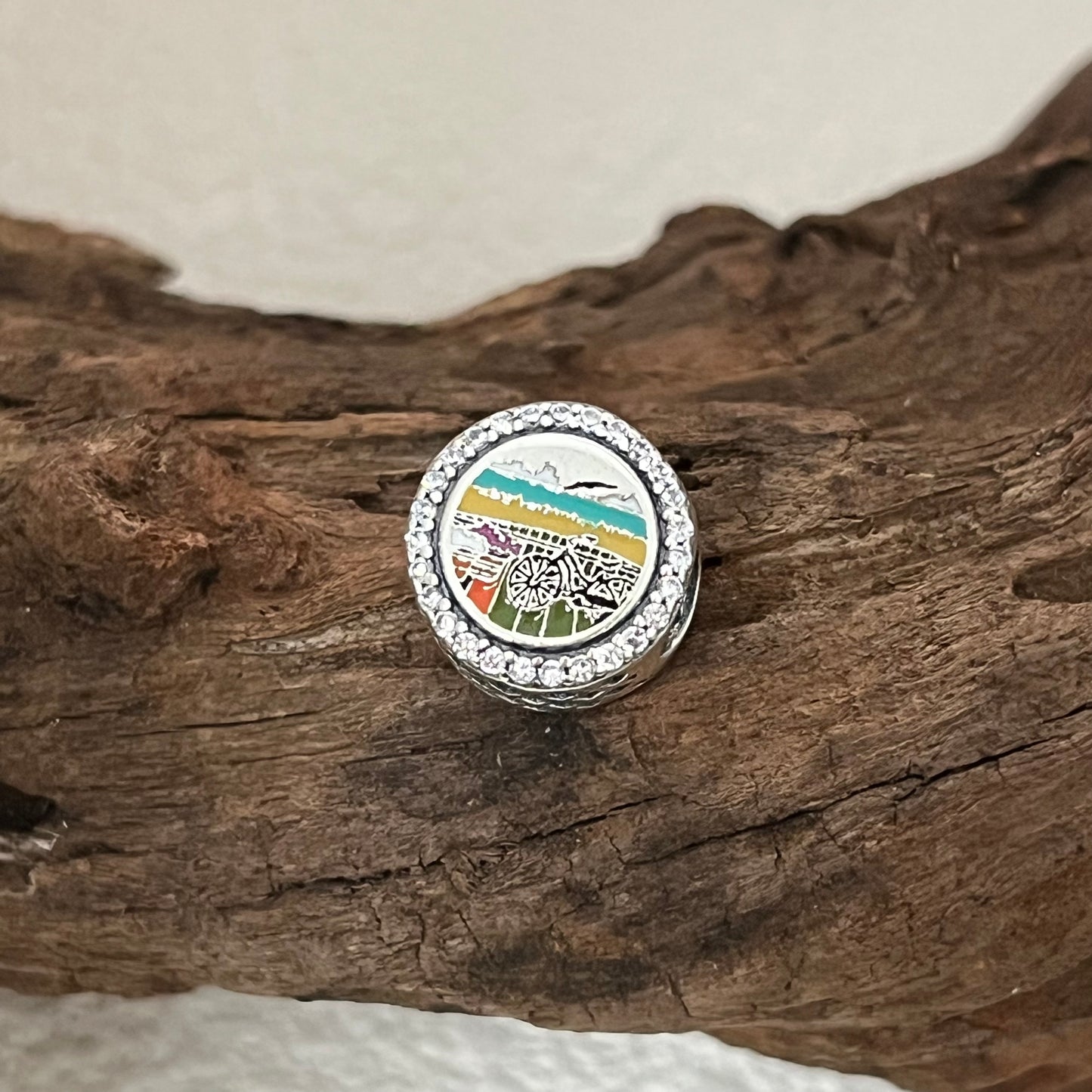 Ocean City NJ Bike on Boardwalk Exclusive Bead Charm for Pandora Bracelet