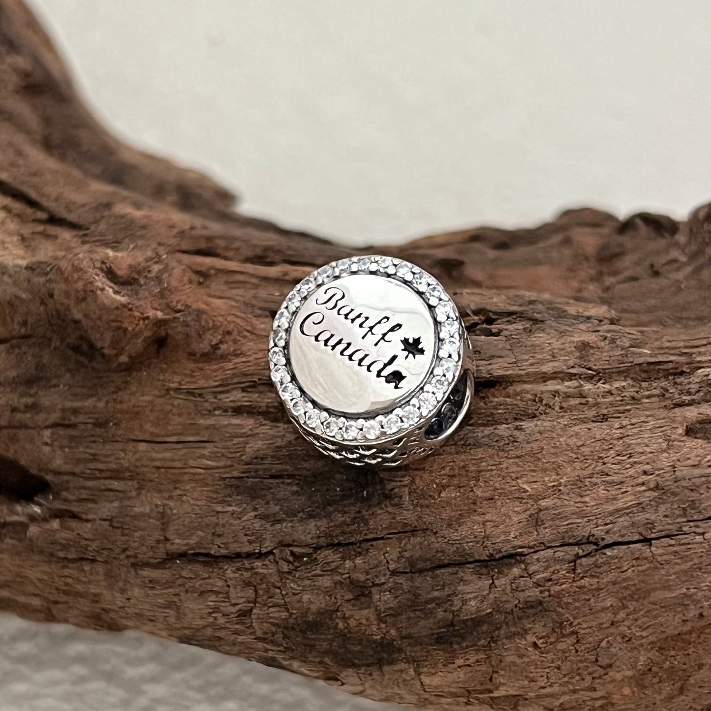 Hiking in Banff National Park Exclusive Bead Charm for Pandora Bracelet