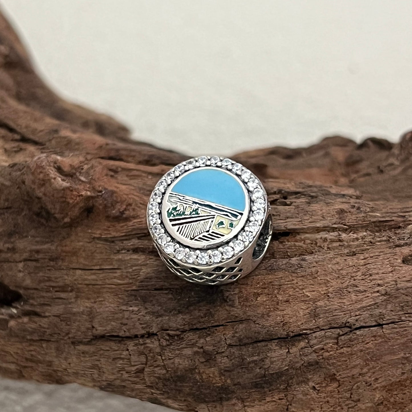 Pandora Emerald Isle, North Carolina Travel Exclusive Bead Charm for Pandora Bracelet