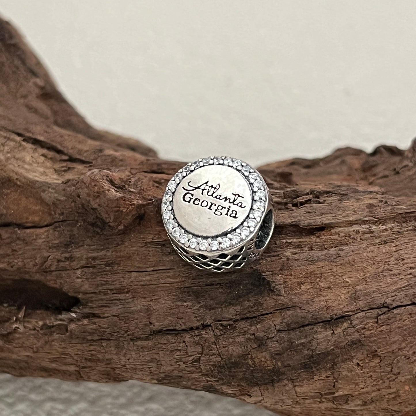 Pandora Atlanta Georgia Peach Exclusive Bead Charm for Pandora Bracelet