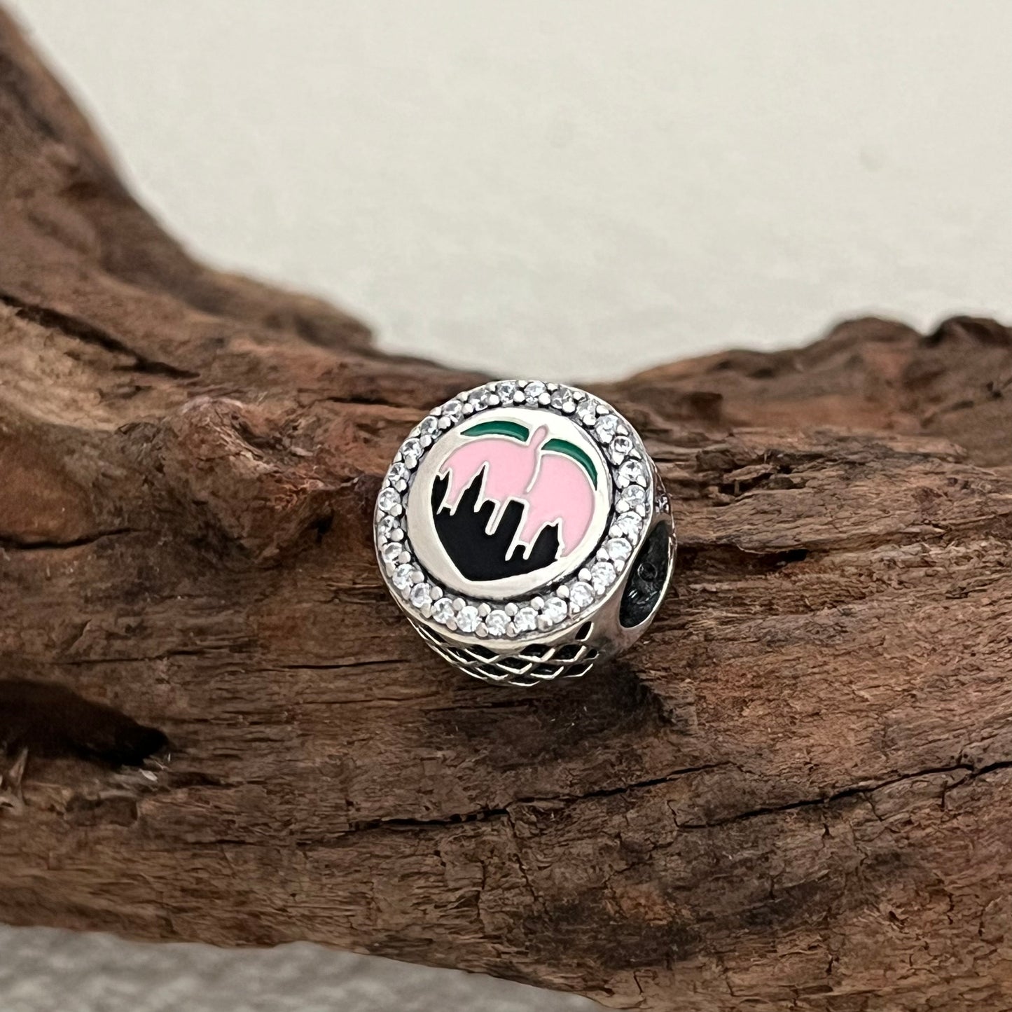 Pandora Atlanta Georgia Peach Exclusive Bead Charm for Pandora Bracelet