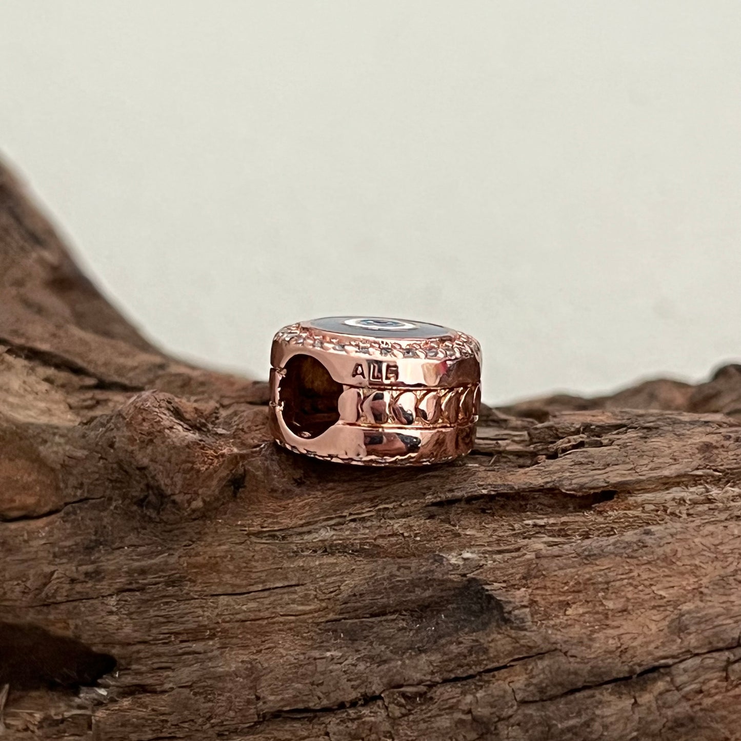 Evil Eye Exclusive Bead Charm Rose Gold Plating for Pandora Bracelet