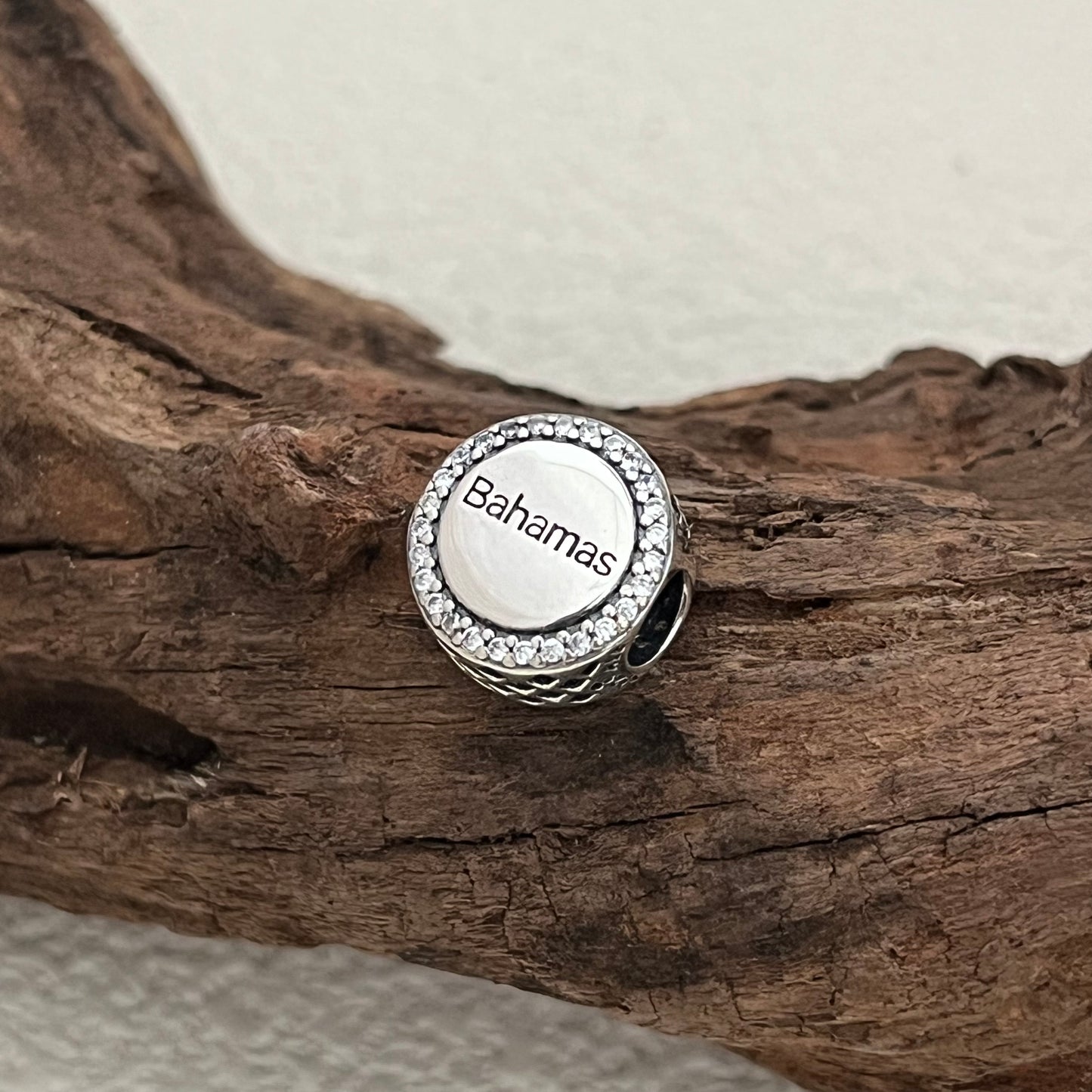 Pandora Beach Exclusive Bead Charm Puerto Rico/ St. Thomas/ Bahamas/ St. Maarten/ Aruba/ Clearwater.FL/ Miami/ Hawaii