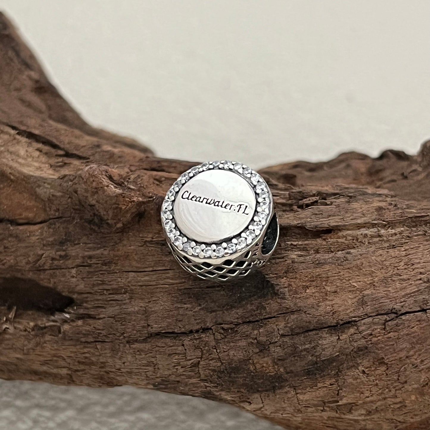 Pandora Beach Exclusive Bead Charm Puerto Rico/ St. Thomas/ Bahamas/ St. Maarten/ Aruba/ Clearwater.FL/ Miami/ Hawaii