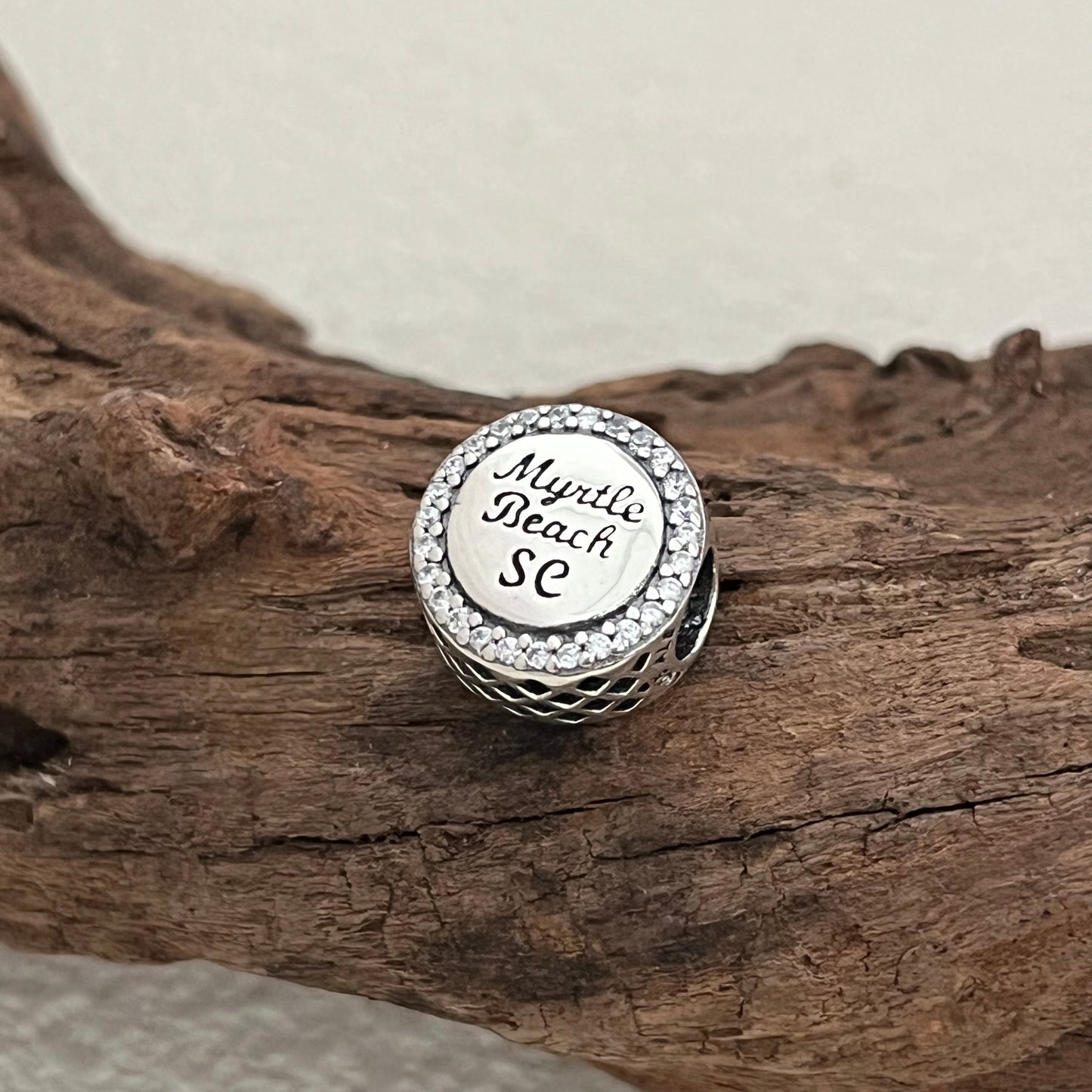 Pandora Myrtle Beach SC Exclusive Bead Charm for Pandora Bracelet