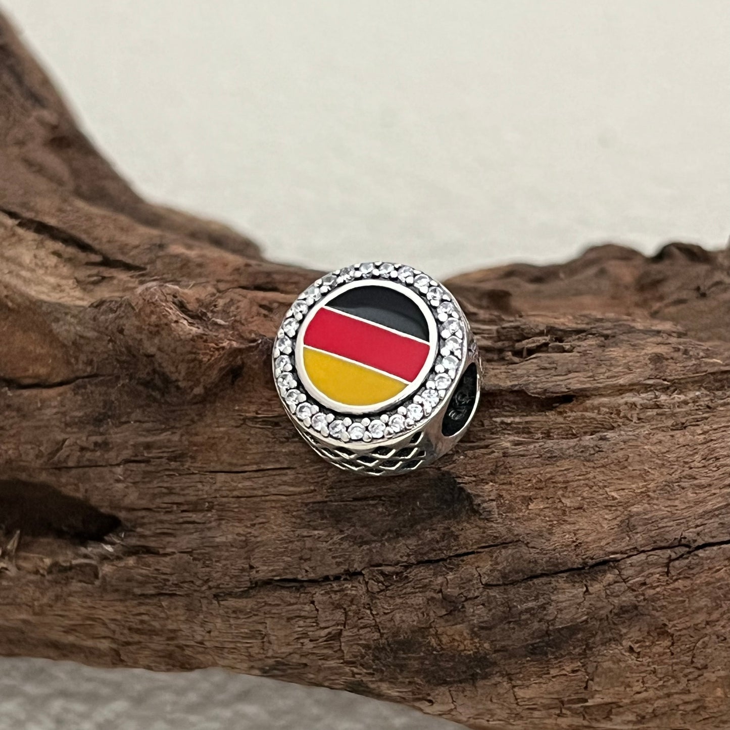 Pandora Germany Flag Exclusive Bead Charm for Pandora Bracelet