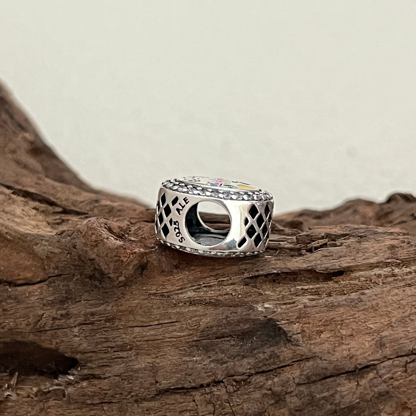 Pandora Aruba Flamingo Beach Exclusive Bead Charm for Pandora Bracelet