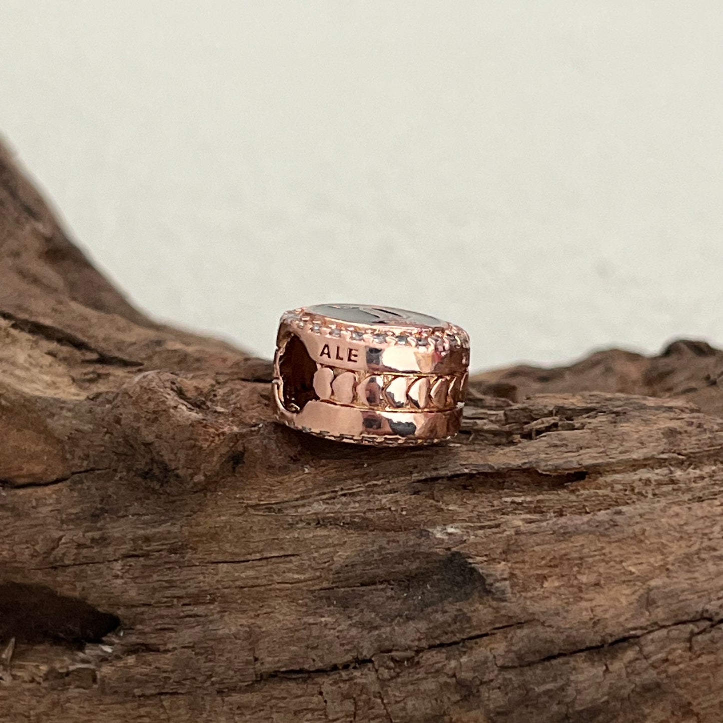 Pandora Fantasy Castle Exclusive Bead Rose Gold Plate Charm for Pandora Bracelet