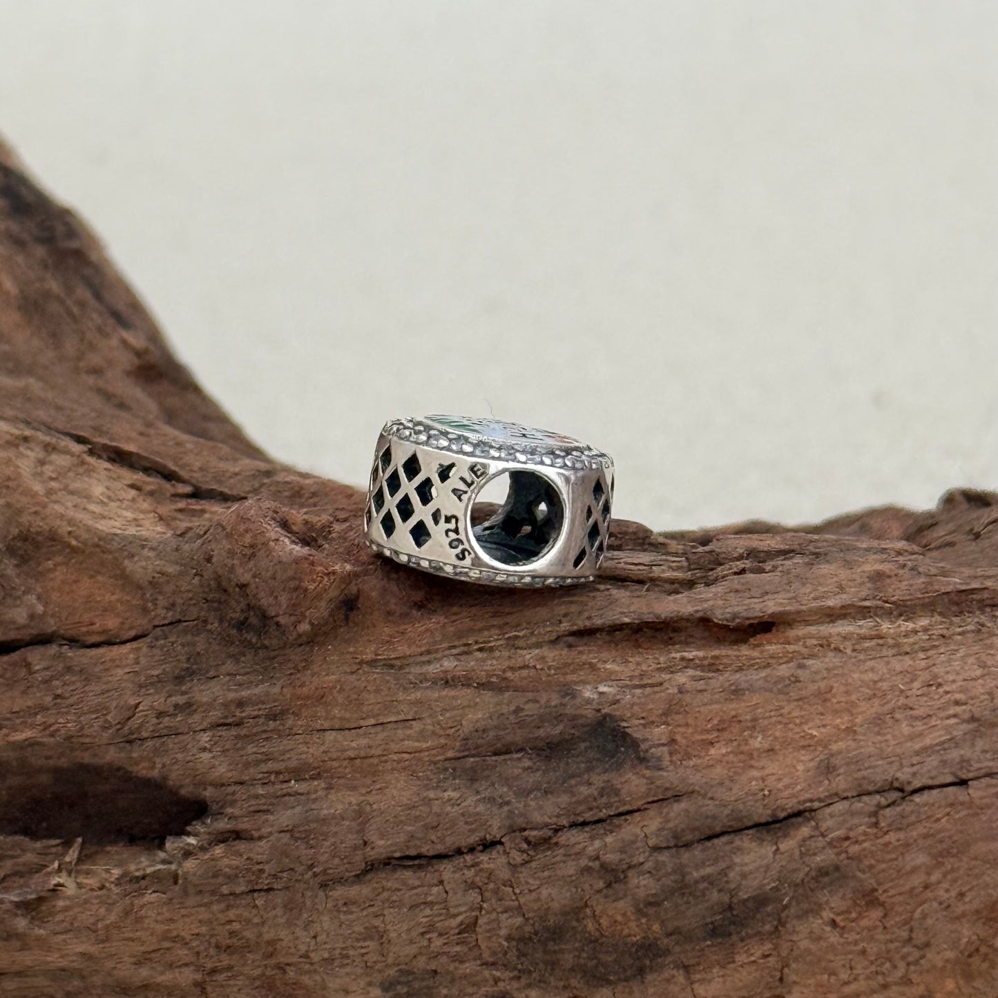 Pandora Stitch Exclusive Bead Charm for Pandora Bracelet