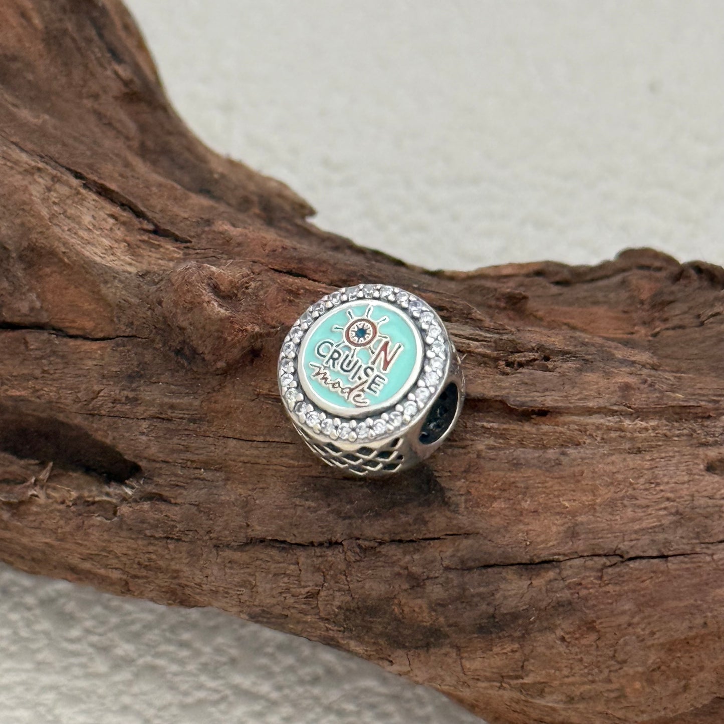 Pandora On Cruise mode Exclusive Bead Charm for Pandora Bracelet