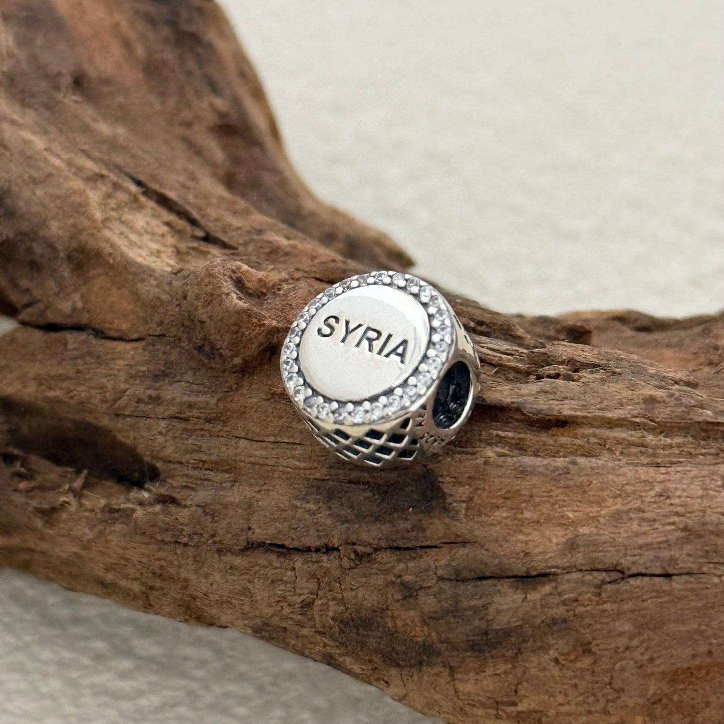 Pandora Syria Flag Exclusive Bead Charm for Pandora Bracelet
