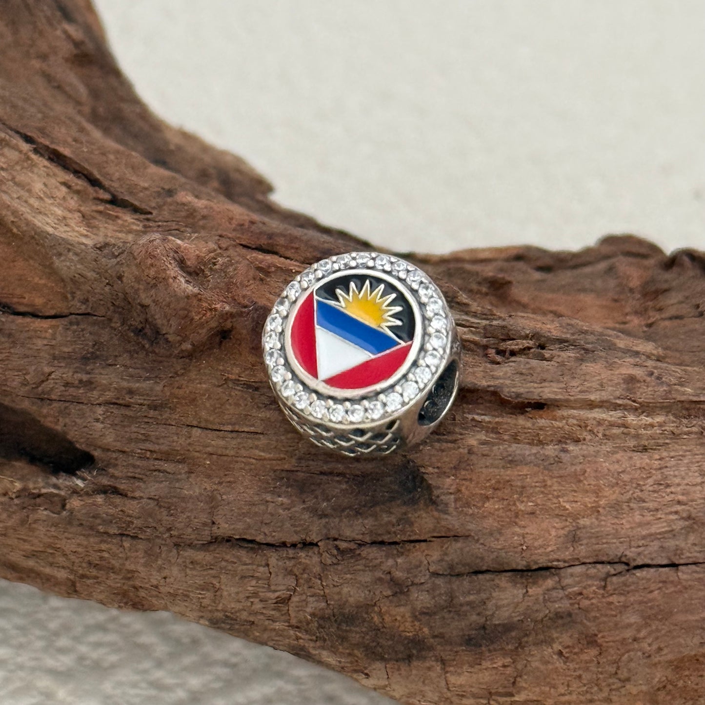 Pandora Antigua and Barbuda Exclusive Bead Charm for Pandora Bracelet