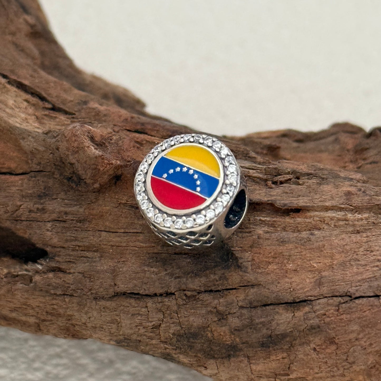 Pandora Venezuela Exclusive Bead Charm for Pandora Bracelet