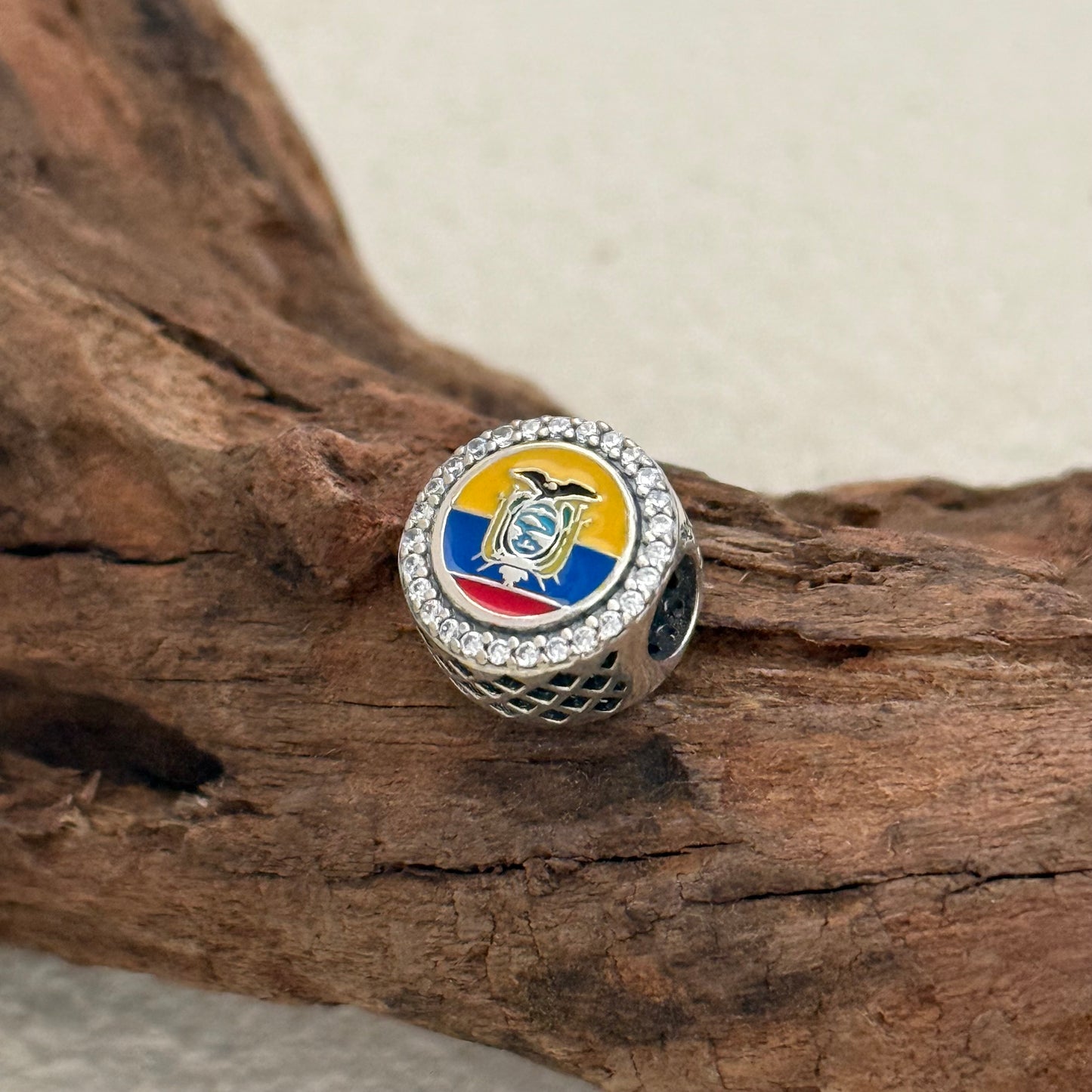 Pandora Ecuador Exclusive Bead Charm for Pandora Bracelet