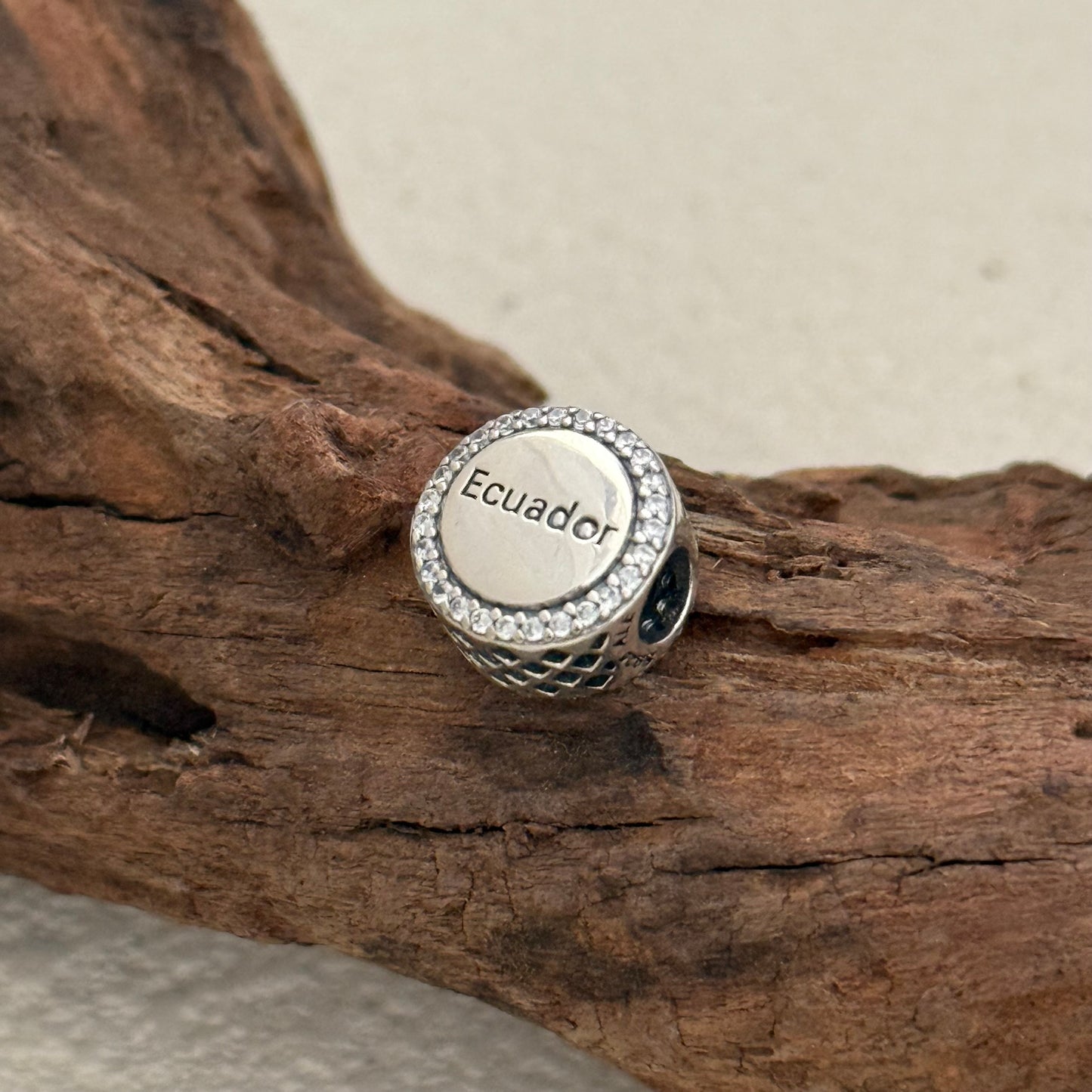 Pandora Ecuador Exclusive Bead Charm for Pandora Bracelet
