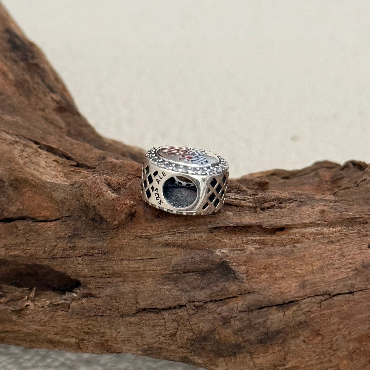 Pandora Puerto Rico Exclusive Bead Charm S925 Silver for Pandora Bracelet