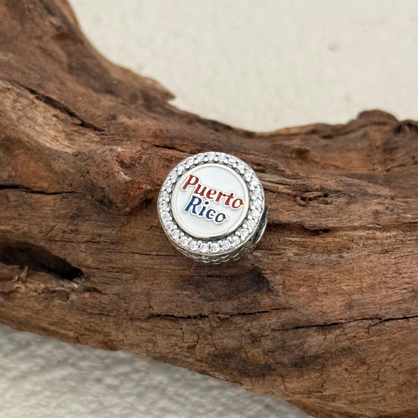 Pandora Puerto Rico Beach Exclusive Bead Charm S925 Silver for Pandora Bracelet