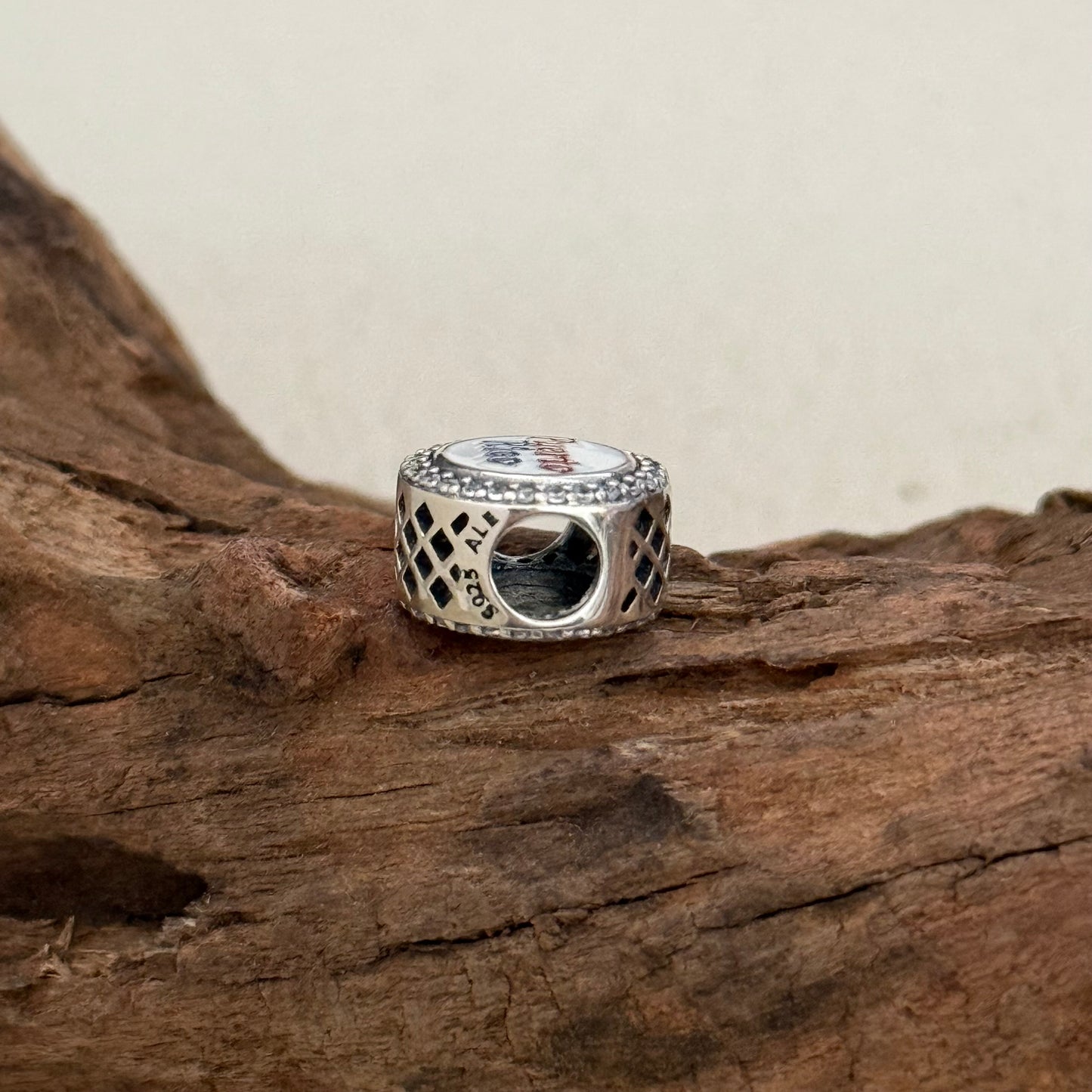 Pandora Puerto Rico Beach Exclusive Bead Charm S925 Silver for Pandora Bracelet