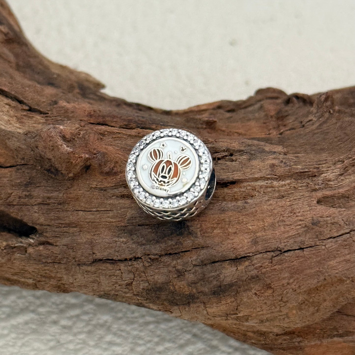 Ghost Pumpkin mickey Exclusive Bead Charm S925 Silver for Pandora Bracelet