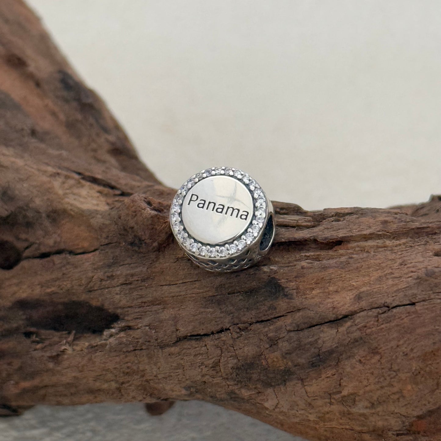 Panama Flag Exclusive Bead Charm S925 Silver for Pandora Bracelet