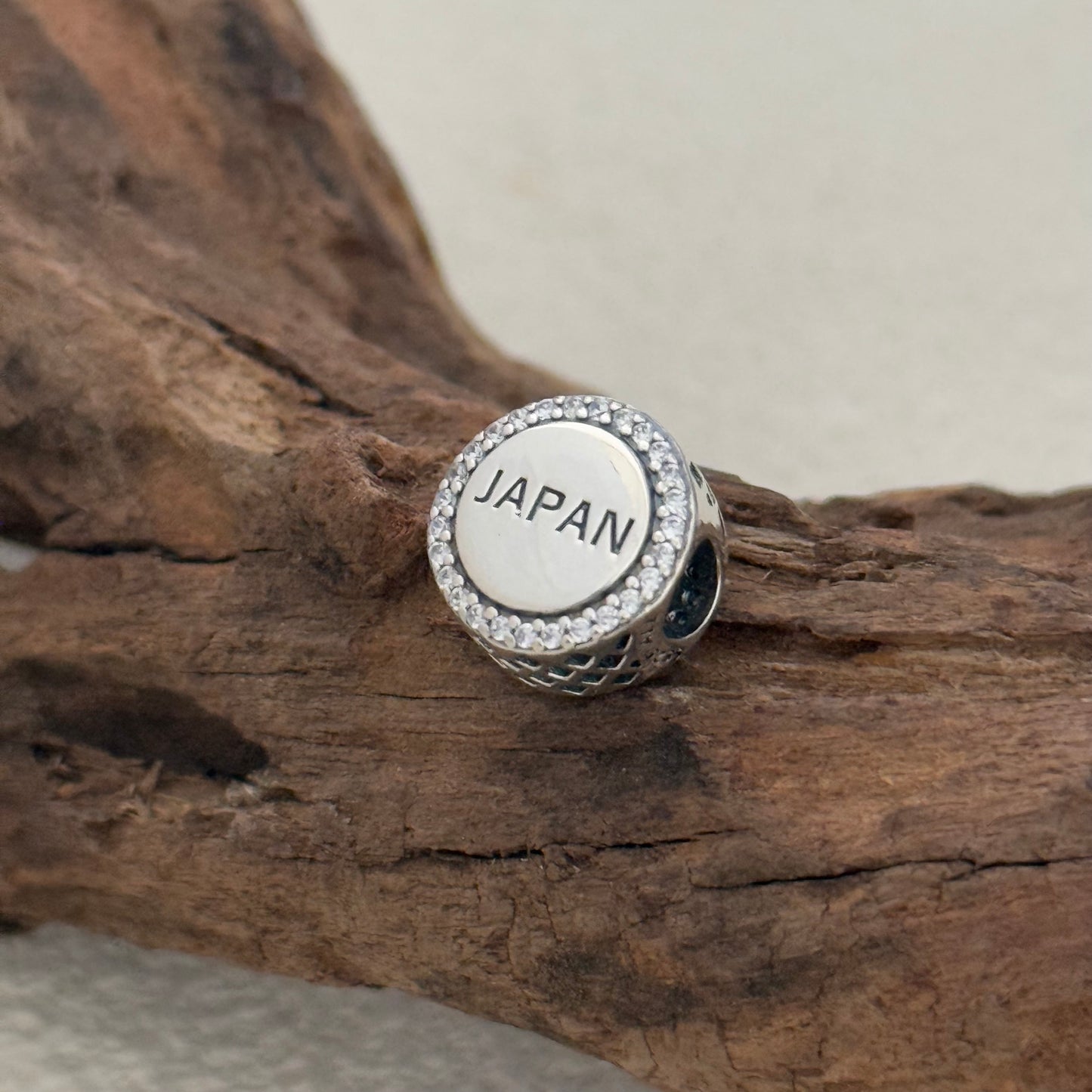 Japan Flag Exclusive Bead Charm S925 Silver for Pandora Bracelet