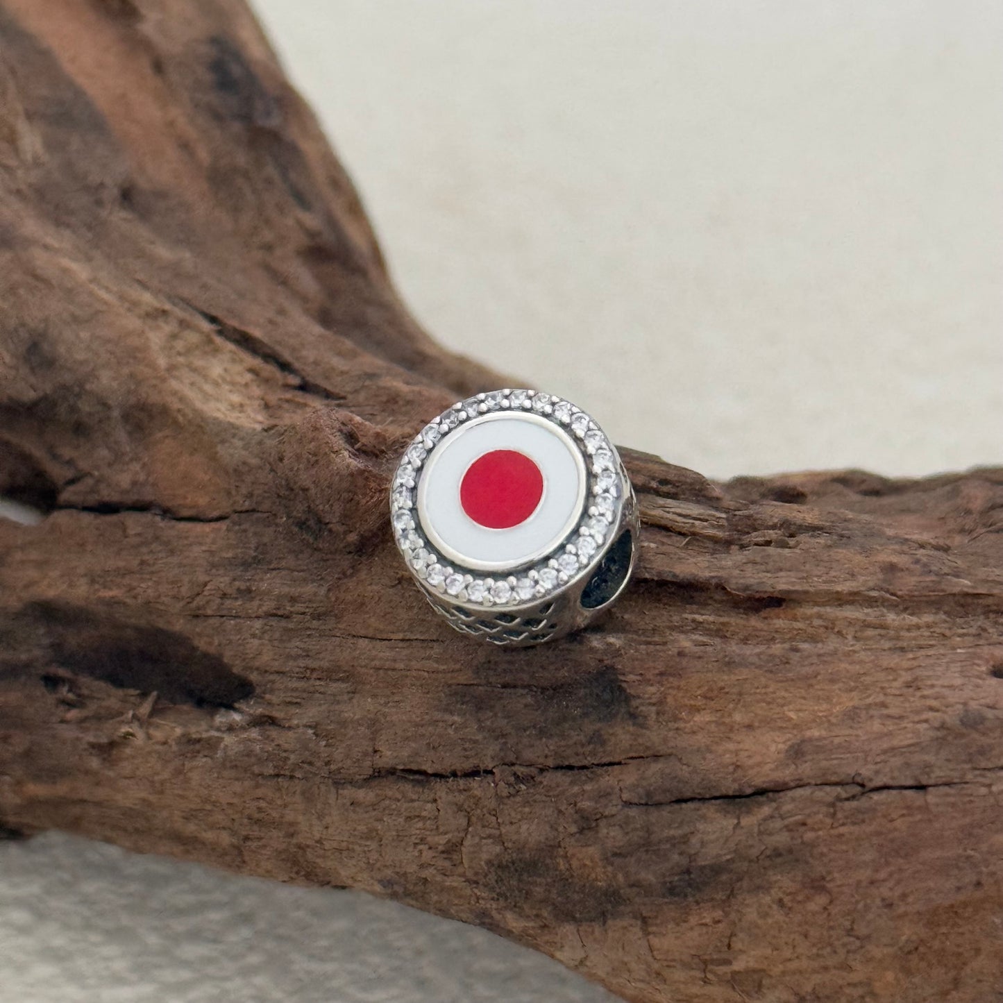 Japan Flag Exclusive Bead Charm S925 Silver for Pandora Bracelet