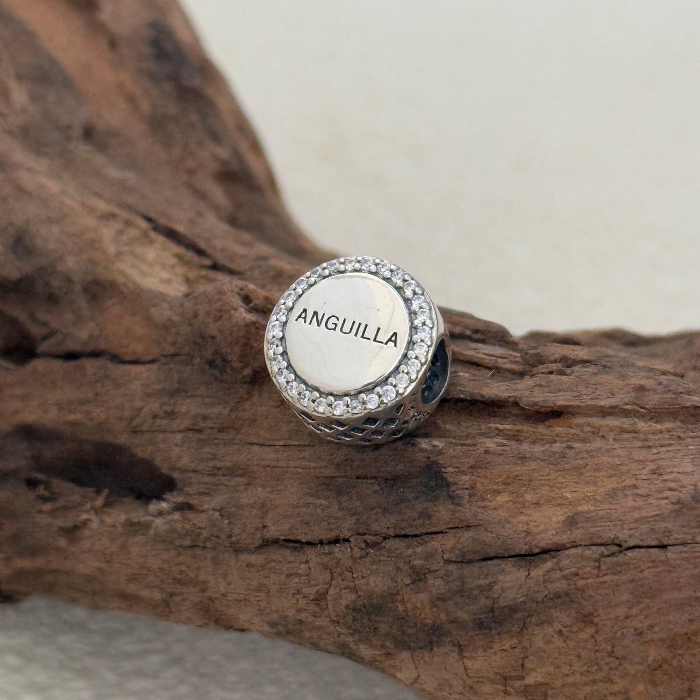 Anguilla Flag Exclusive Bead Charm S925 Silver for Pandora Bracelet