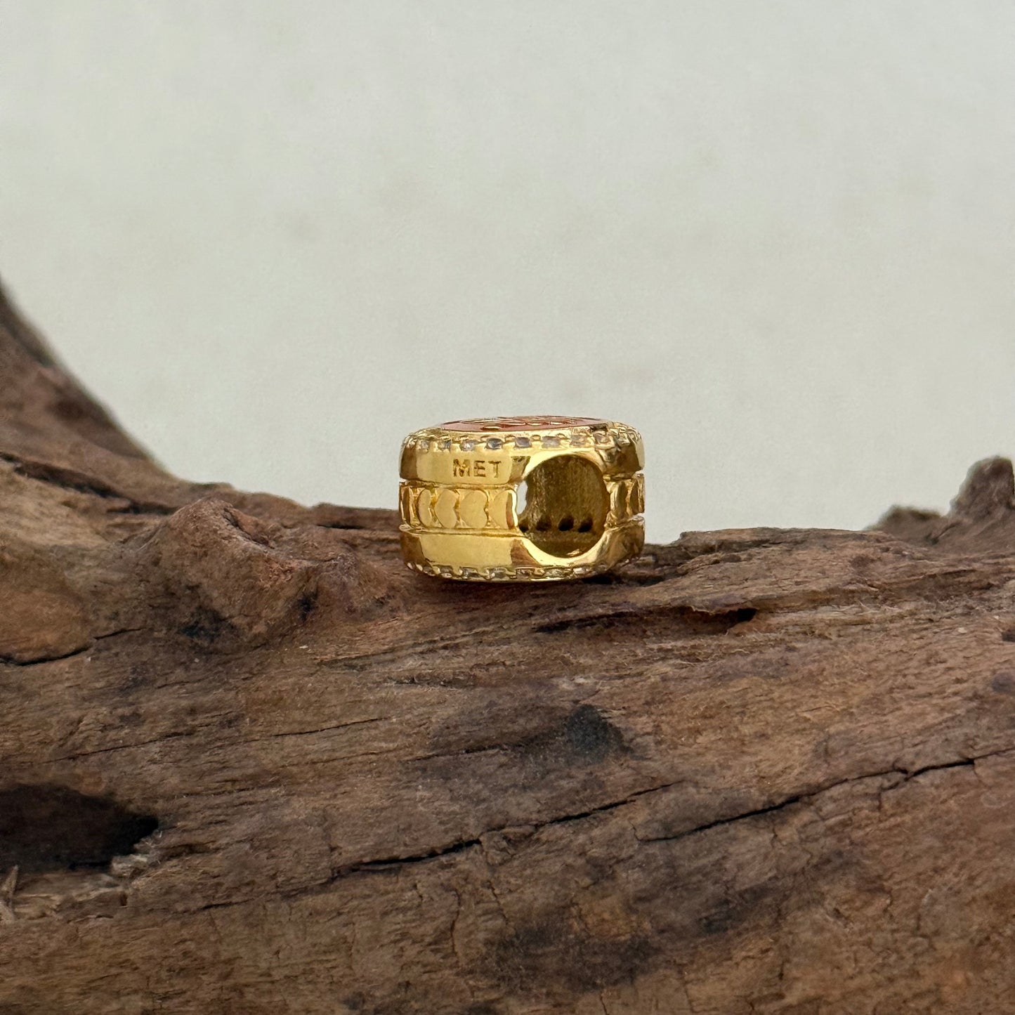 Get rich Good fortune Exclusive Bead Charm Gold plating for Pandora Bracelet