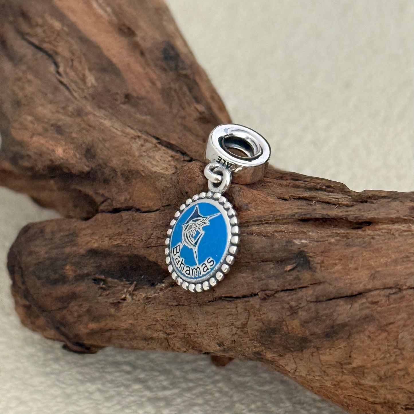 Bahamas Blue Marlin Exclusive Dangle Charm Pendant for Pandora Bracelet