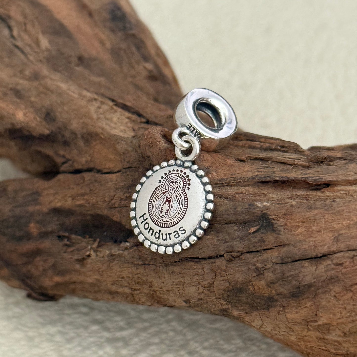 Honduras Virgin Exclusive Dangle Charm Pendant for Pandora Bracelet