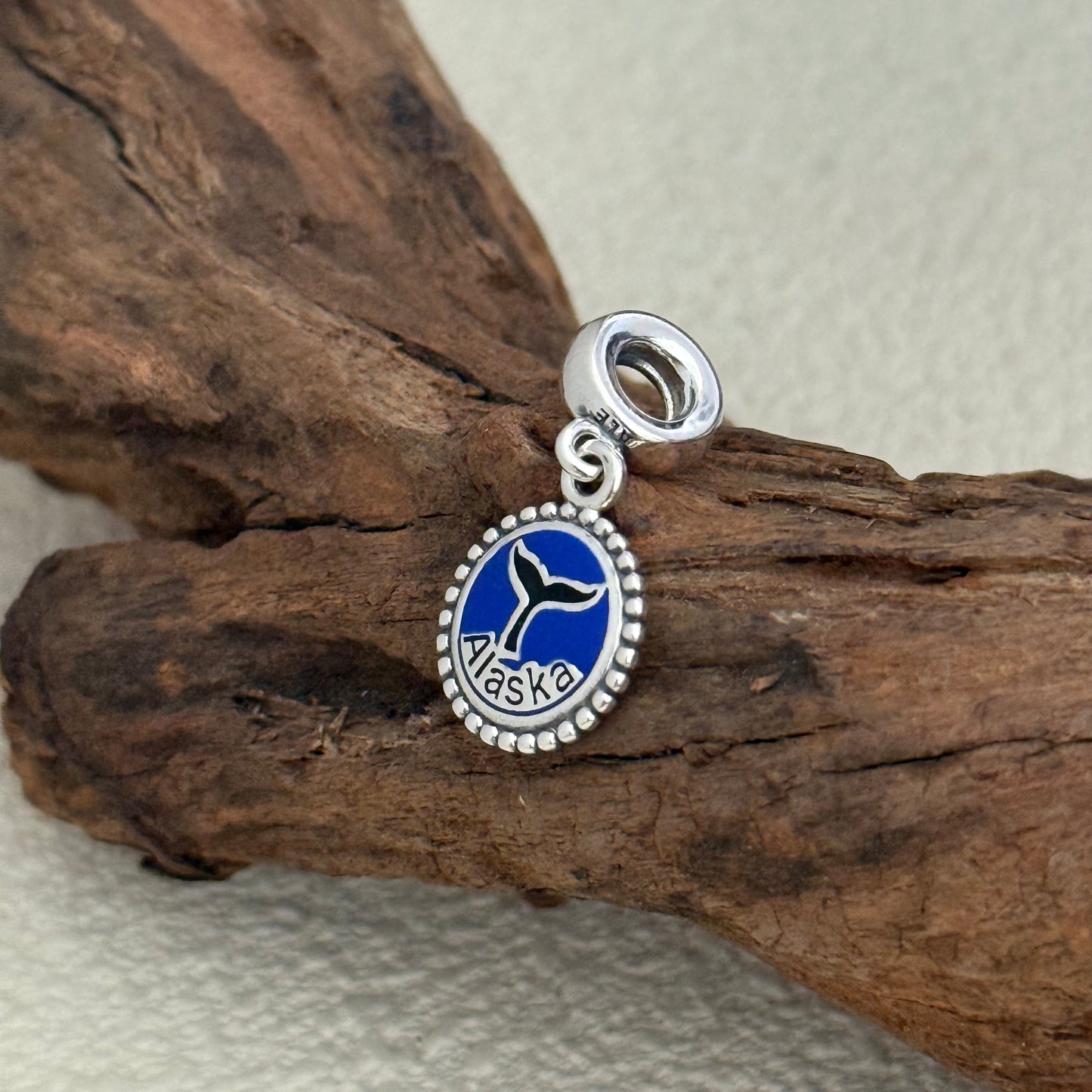 Alaska tail Exclusive Dangle Charm Pendant for Pandora Bracelet