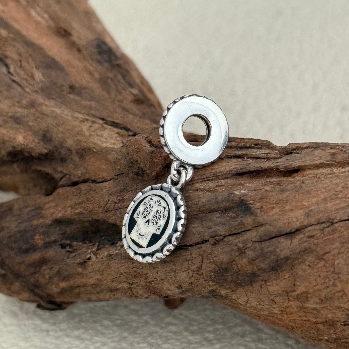 Coco Guitar, Musical, Skull Exclusive Dangle Charm Pendant for Pandora Bracelet