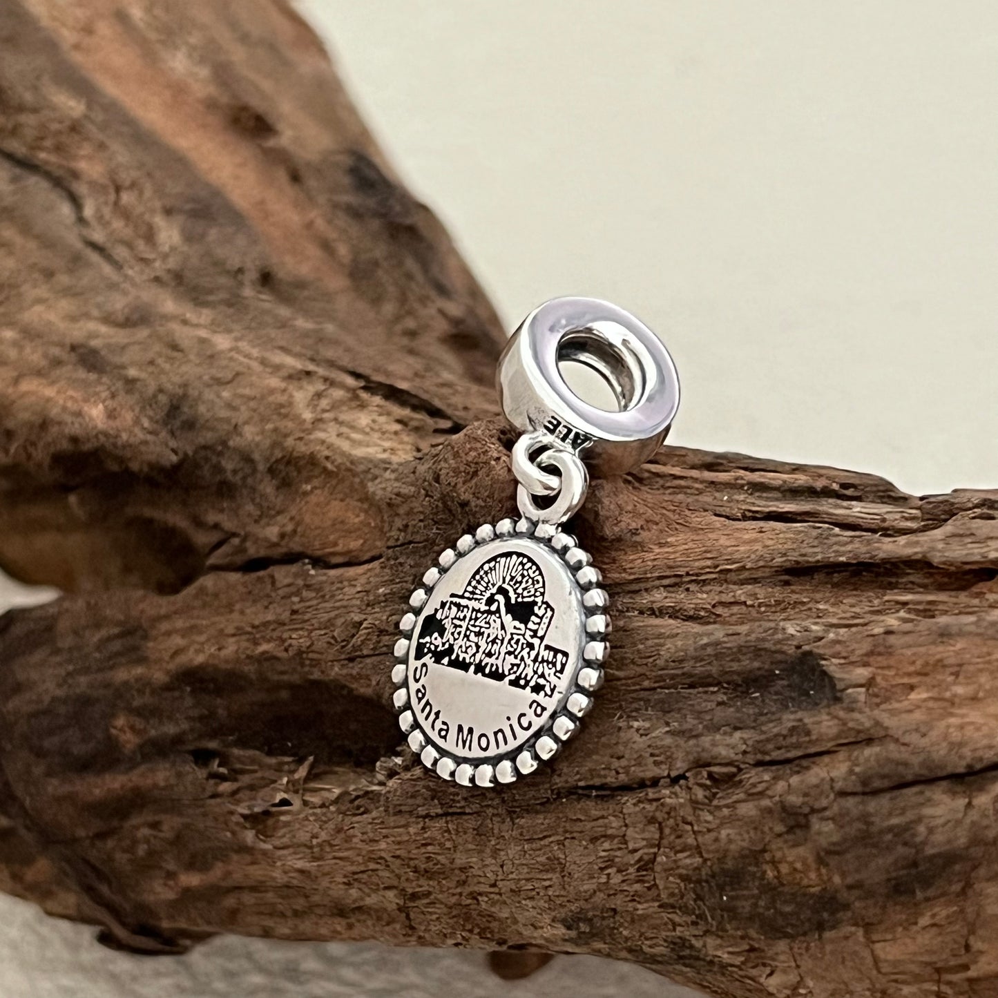 Santa Monica Exclusive Dangle Charm Pendant for Pandora Bracelet