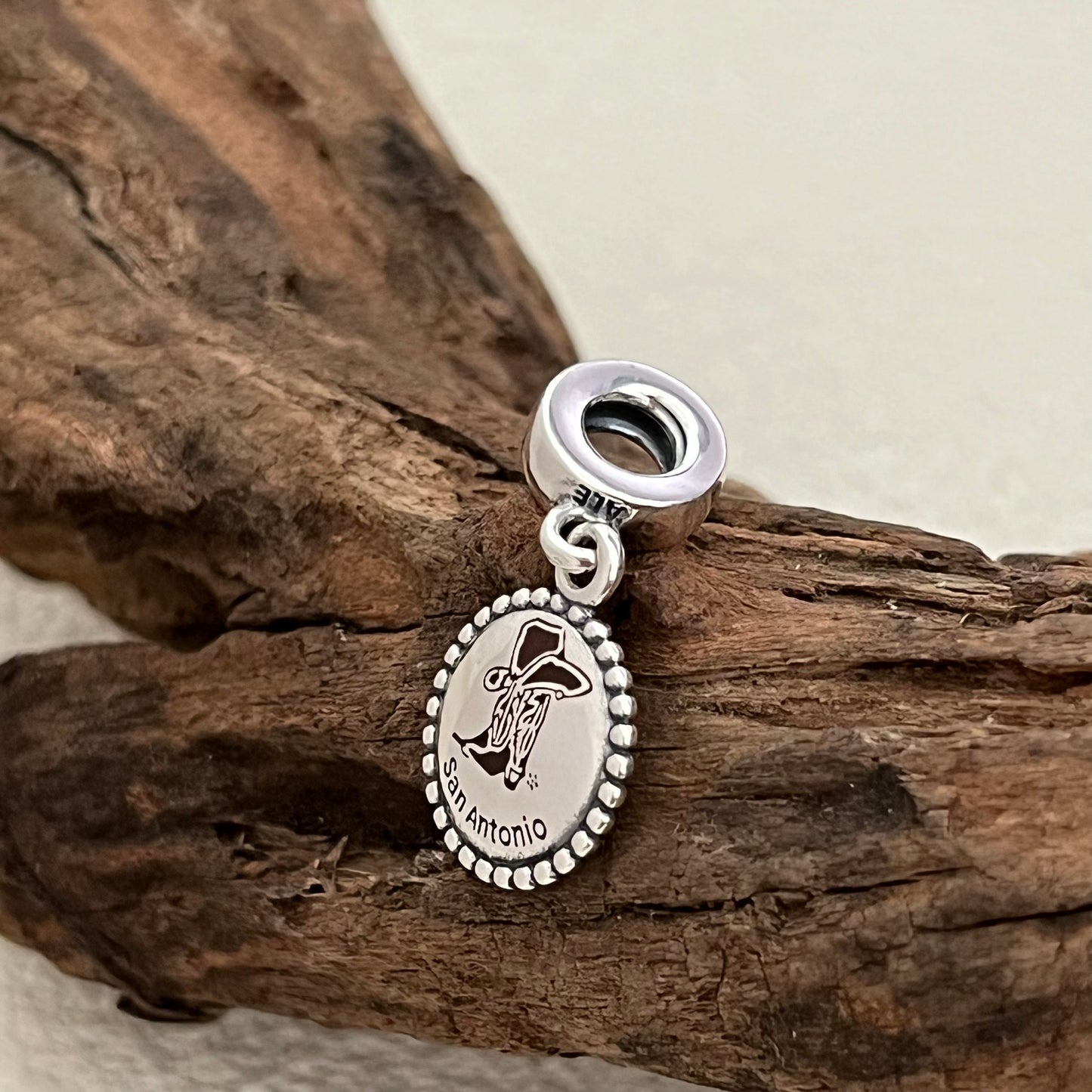 San Antonio Exclusive Dangle Charm Pendant for Pandora Bracelet