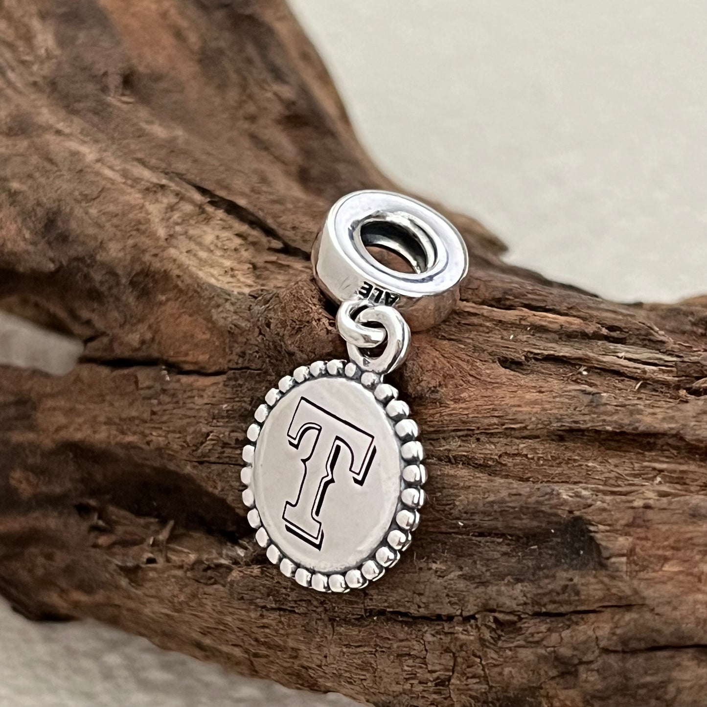 Texas Rangers Baseball Exclusive Dangle Charm Pendant for Pandora Bracelet