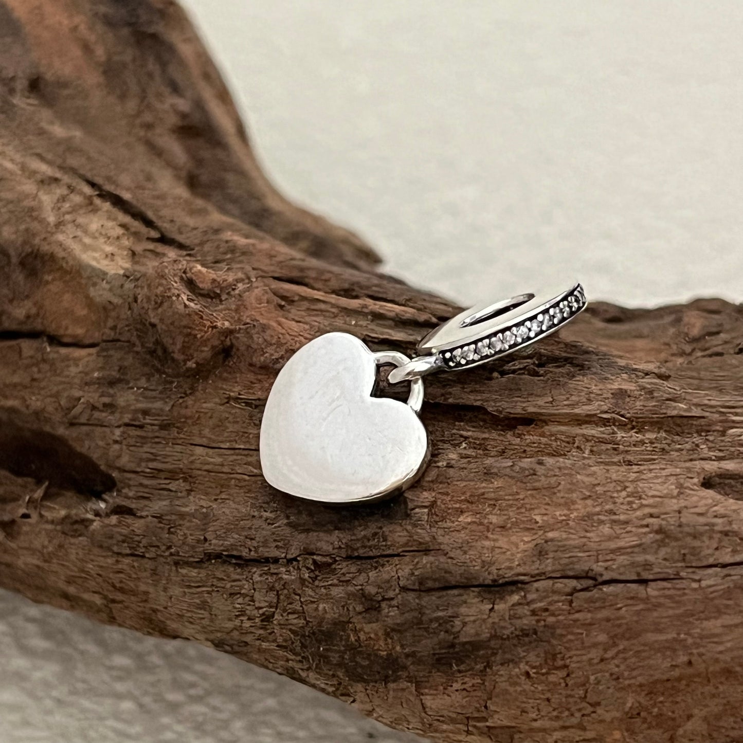 Love Mommy Exclusive Heart Dangle Charm Pendant for Pandora Bracelet