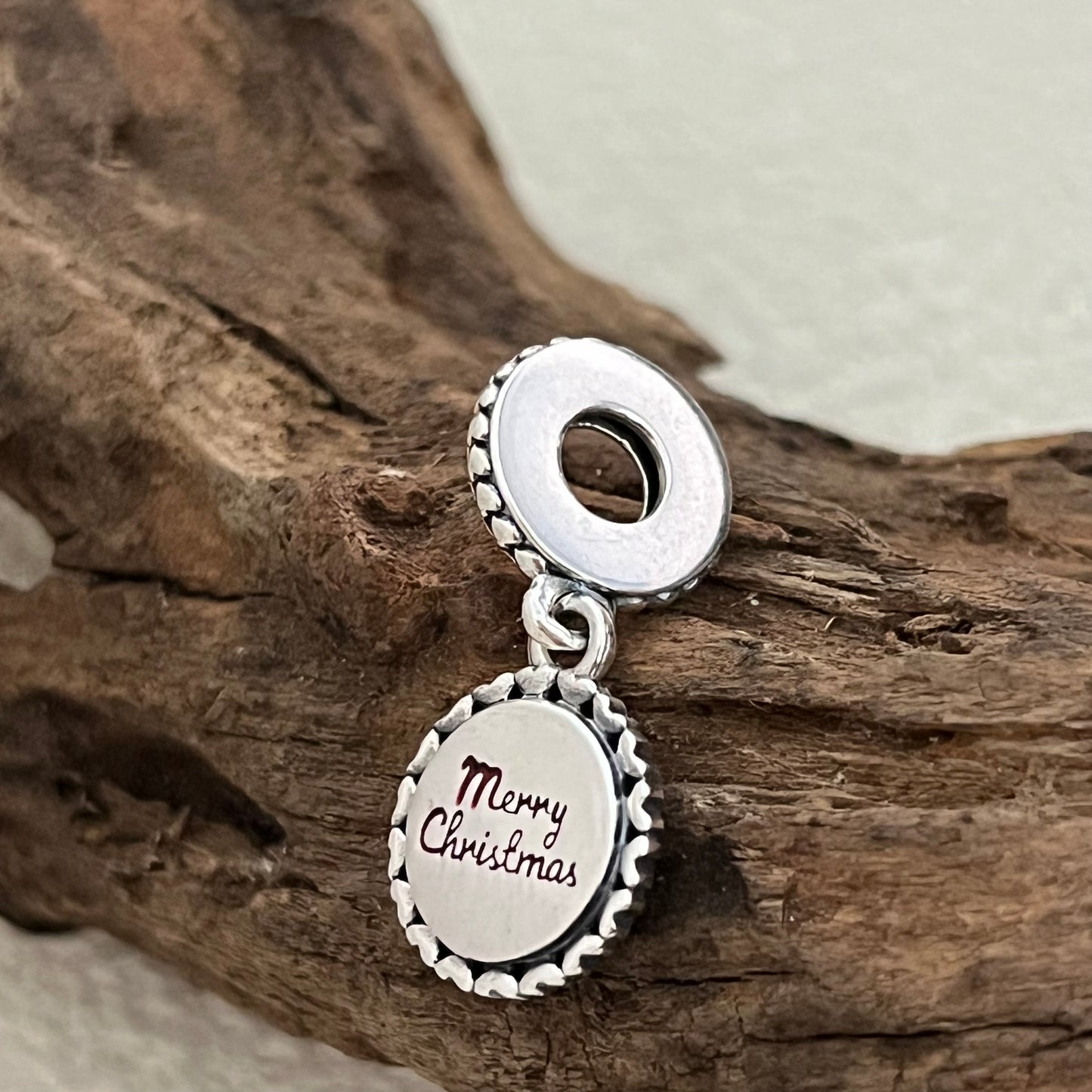 Michigan Merry Christmas Gift Exclusive Dangle Charm Pendant for Pandora Bracelet