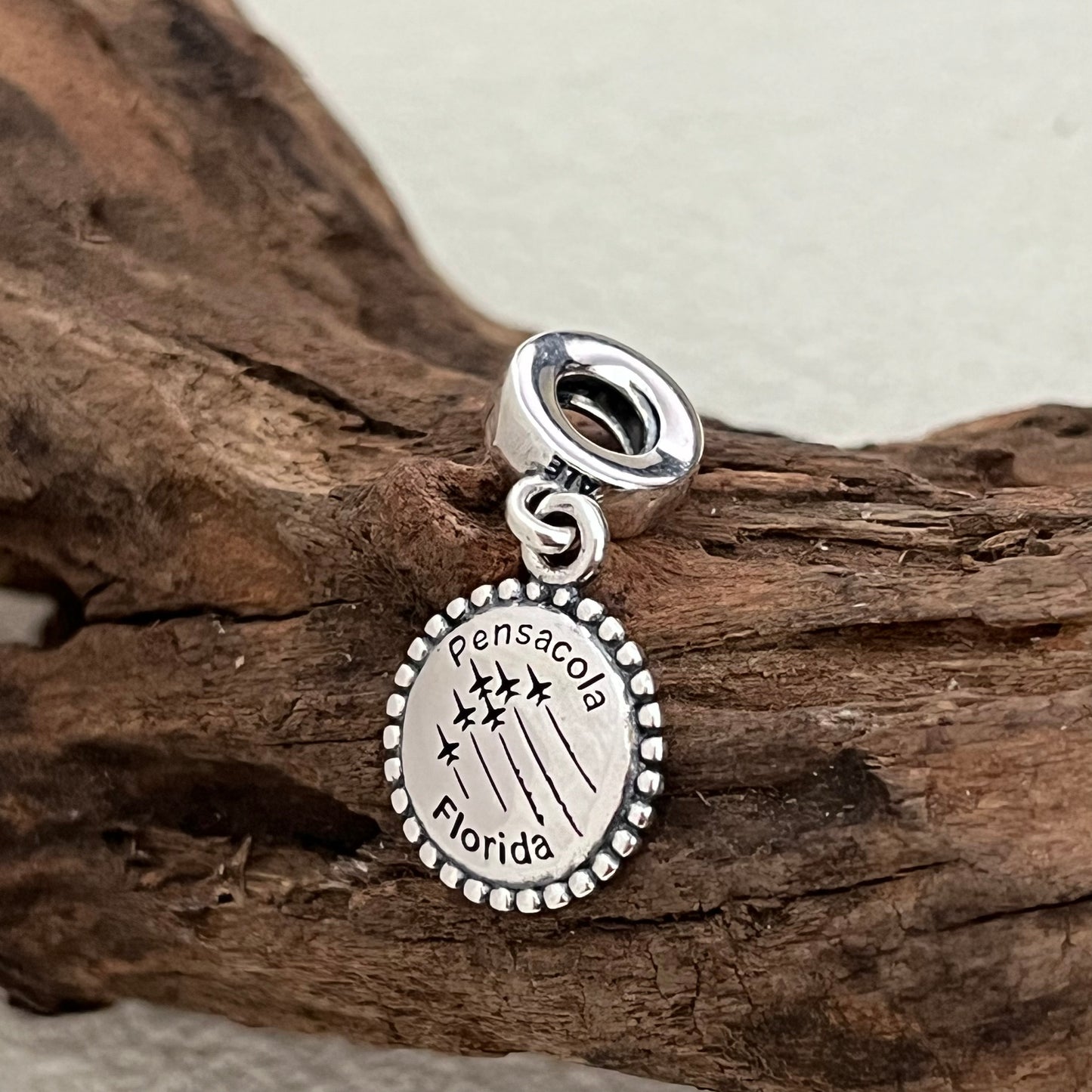 Pensacola Florida Exclusive Dangle Charm Pendant for Pandora Bracelet